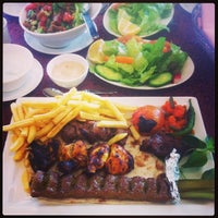 Photo taken at Omar Khayyam Restaurant مطعم عمر الخيام by Rohan Y. on 2/6/2014