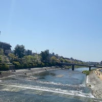 Photo taken at Shijo-ohashi Bridge by GG on 4/14/2024