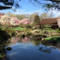 Photo taken at Shofuso Japanese House and Garden by Kirsten P. on 4/18/2015