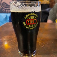 Photo taken at Hopworks Urban Brewery by Juan F. on 12/10/2023