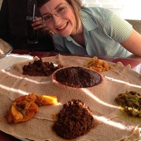 Photo taken at Langano Ethiopian Restaurant by Vila-Sheree W. on 1/29/2013
