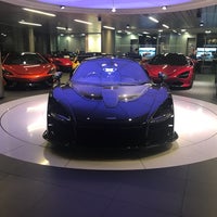 Photo taken at McLaren London by Fidel O. on 11/23/2018