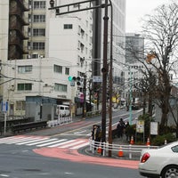 Photo taken at Namikibashi Intersection by minuma _. on 1/26/2020