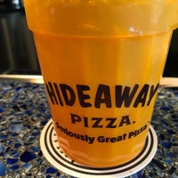 Photo taken at Hideaway Pizza by Jeff J. on 3/21/2018