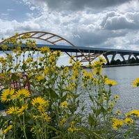 Photo taken at Daniel Hoan Memorial Bridge by Jeff J. on 8/21/2019
