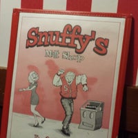 Photo taken at Snuffy&amp;#39;s Malt Shop by Angeles M. on 5/3/2014