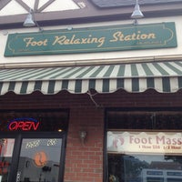 Photo taken at Foot Relaxing Station by Johnathan M. on 7/19/2013