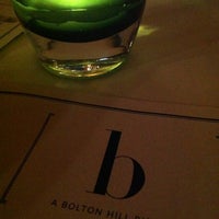 Photo taken at b - A Bolton Hill Bistro by Christina - Bolton Home T. on 10/5/2012