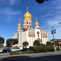 Photo taken at Holy Virgin Cathedral by Marion M. on 11/5/2016