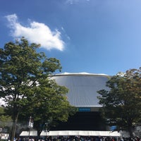 Photo taken at Belluna Dome by Tsubokku on 9/29/2017