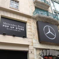 Photo taken at Mercedes-Benz Pop-Up Store by Guillaume on 4/6/2013