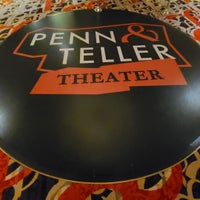 Photo taken at Penn &amp;amp; Teller Theater by Melody Ybona G. on 2/5/2023