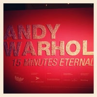 Photo taken at Andy Warhol : The Exhibition by Toh B. on 9/24/2012