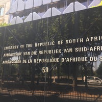 Photo taken at Ambassade d&amp;#39;Afrique du Sud by Louisa A. on 7/4/2017