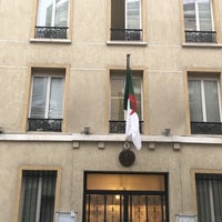 Photo taken at Consulat Général d&amp;#39;Algérie by Louisa A. on 11/10/2018