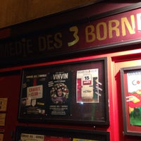 Photo taken at Comédie des Trois Bornes by Louisa A. on 12/5/2014