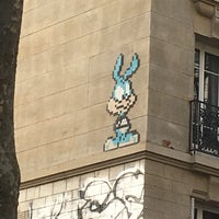 Photo taken at Rue des Pyrénées by Louisa A. on 3/10/2018