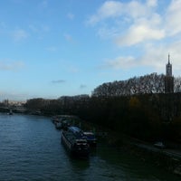 Photo taken at Pont de Charenton by Louisa A. on 12/1/2013
