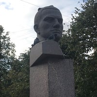 Photo taken at Бюст В. В. Маяковского by Thomas B. on 9/26/2021