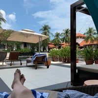 Photo taken at Pool | The Sentosa Resort &amp;amp; Spa by Esther V. on 2/19/2019