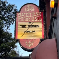 Photo taken at Great American Music Hall by cbcastro on 4/23/2024
