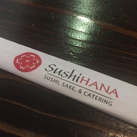 Photo taken at Sushi Hana by cbcastro on 11/8/2016