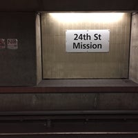 Photo taken at 24th St. Mission BART Station by cbcastro on 5/12/2018