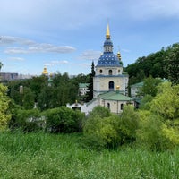 Photo taken at Vydubychi monastery by Yu T. on 5/25/2021