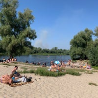 Photo taken at пляж на Пуховке by Yu T. on 8/15/2021