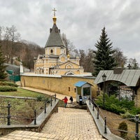 Photo taken at Церковь во имя Божей матери Живоносный Источник by Yu T. on 1/3/2022