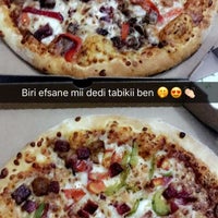 Photo taken at Domino&amp;#39;s Pizza by Deniz G. on 8/14/2018