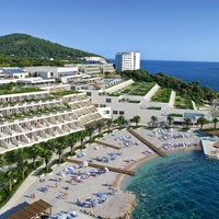Photo taken at Valamar Dubrovnik President Hotel by Jagoda P. on 2/18/2014