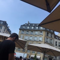 Photo taken at Le Café de l&amp;#39;Odéon by Odile R. on 7/23/2018
