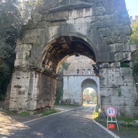 Photo taken at Porta San Sebastiano by A E. on 3/13/2023