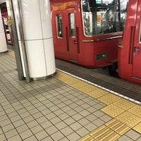 Photo taken at Meitetsu Nagoya Station (NH36) by Hirosi Y. on 12/30/2016