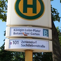 Photo taken at H Königin-Luise-Platz / Botanischer Garten by Chris S. on 8/9/2014
