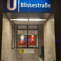 Photo taken at U Blissestraße by Chris S. on 11/29/2019