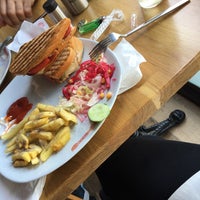 Photo taken at Güngör Cafe Pastane by Tuba Nur C. on 8/17/2018