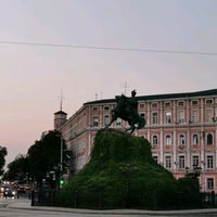 Photo taken at Monument to Bohdan Khmelnytsky by Marisha R. on 7/24/2021