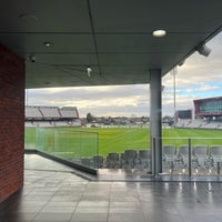 Photo taken at Emirates Old Trafford by Sourabh D. on 12/9/2023