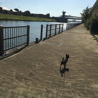 Photo taken at Zeekanaal Brussel - Schelde by Anaïs L. on 9/27/2016