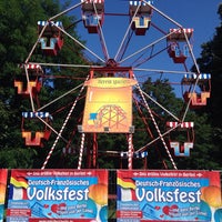 Photo taken at Deutsch-Französisches Volksfest by Ludwig R. on 7/13/2014