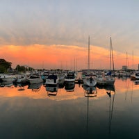 Photo taken at Burnham Harbor Dock EA by Alex M. on 9/8/2021