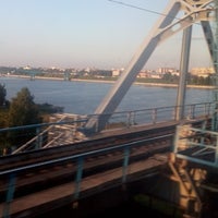 Photo taken at Железнодорожный мост by Dim B. on 7/31/2015