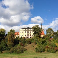 Photo taken at Schloss Ettersburg by B M. on 10/7/2012