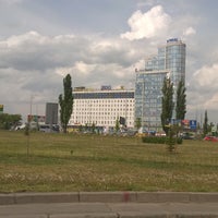 Photo taken at Kharkivska Square by Vladimir I. on 5/8/2017