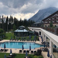 Photo taken at Interalpen-Hotel Tyrol by Ivan on 7/11/2018
