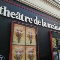 Photo taken at Théâtre de la Main d&amp;#39;Or by SuperBreton on 5/2/2014