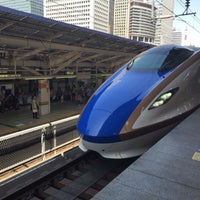 Photo taken at Shinkansen Platforms by 佐久間 真. on 3/30/2015
