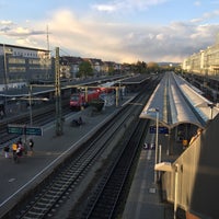 Photo taken at Freiburg (Breisgau) Hauptbahnhof by Ken on 4/28/2016